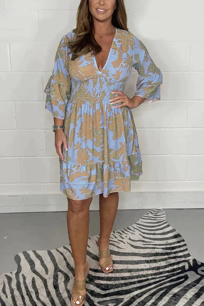 LP | V-neck swing dress