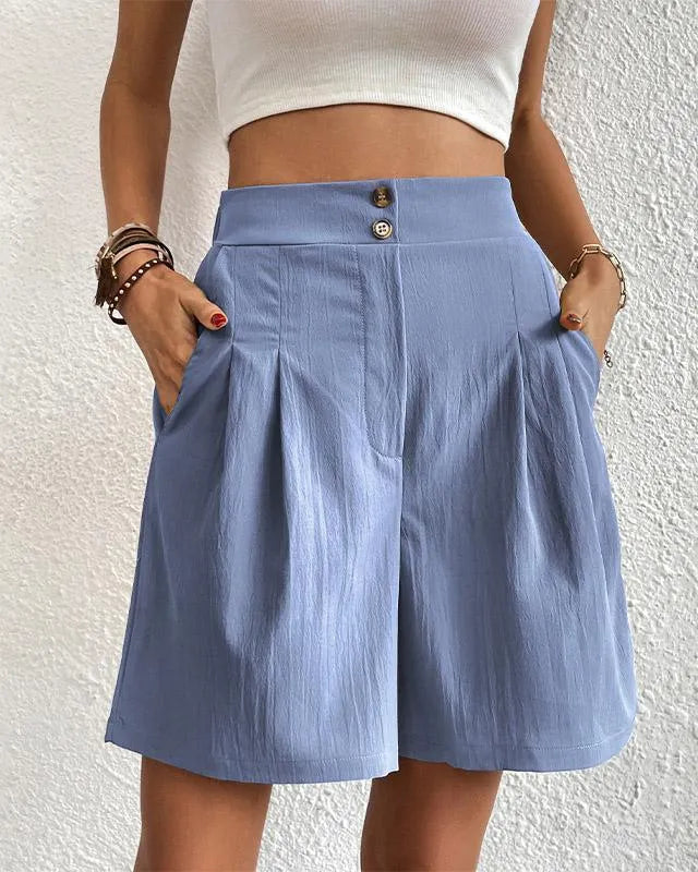 Ladies' shorts - Elegant - With practical pockets - Ideal for everyday use