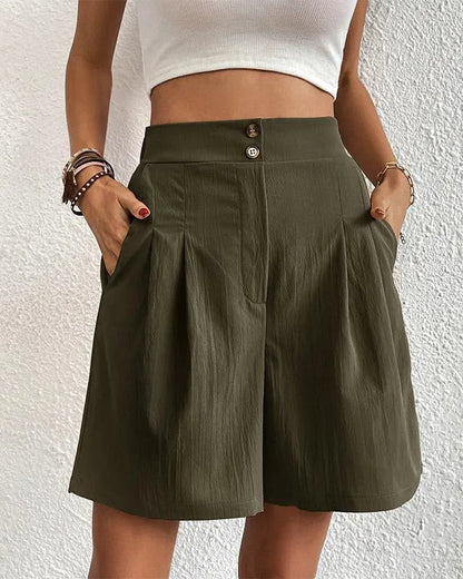 Ladies' shorts - Elegant - With practical pockets - Ideal for everyday use