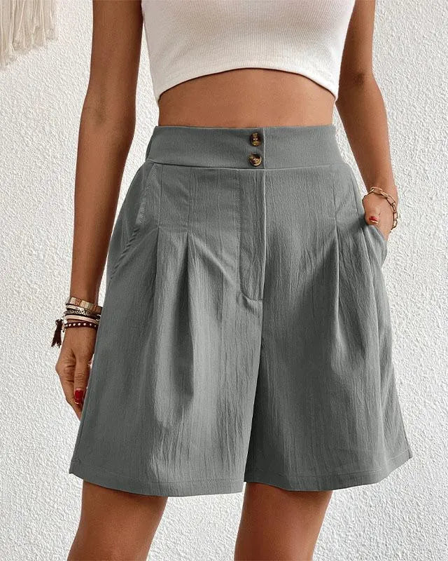 Ladies' shorts - Elegant - With practical pockets - Ideal for everyday use