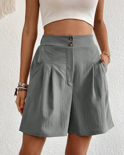 Ladies' shorts - Elegant - With practical pockets - Ideal for everyday use