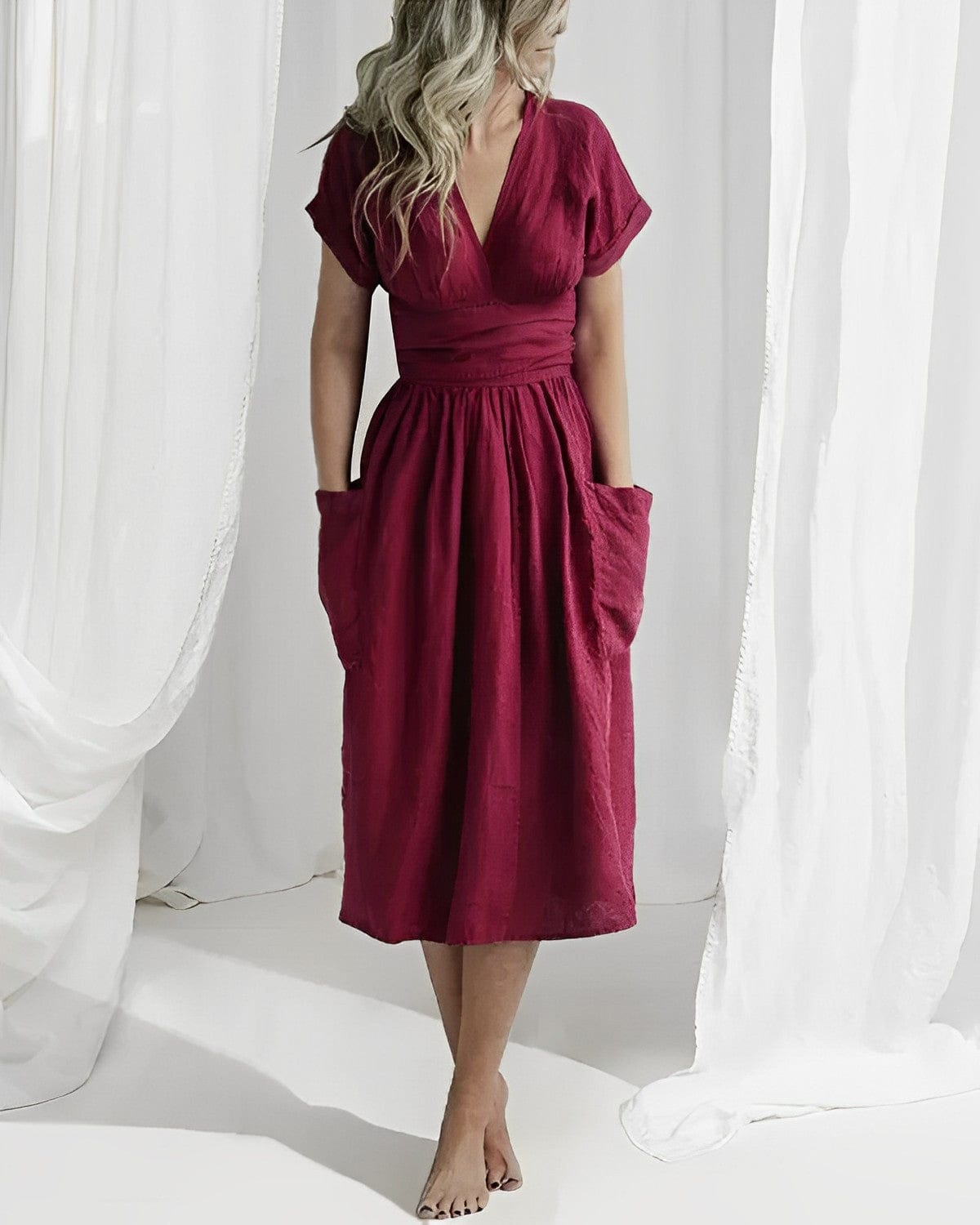LP | Comér - Elegant Linen Dress