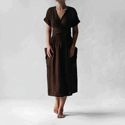 Mc | Elegant dress in linen