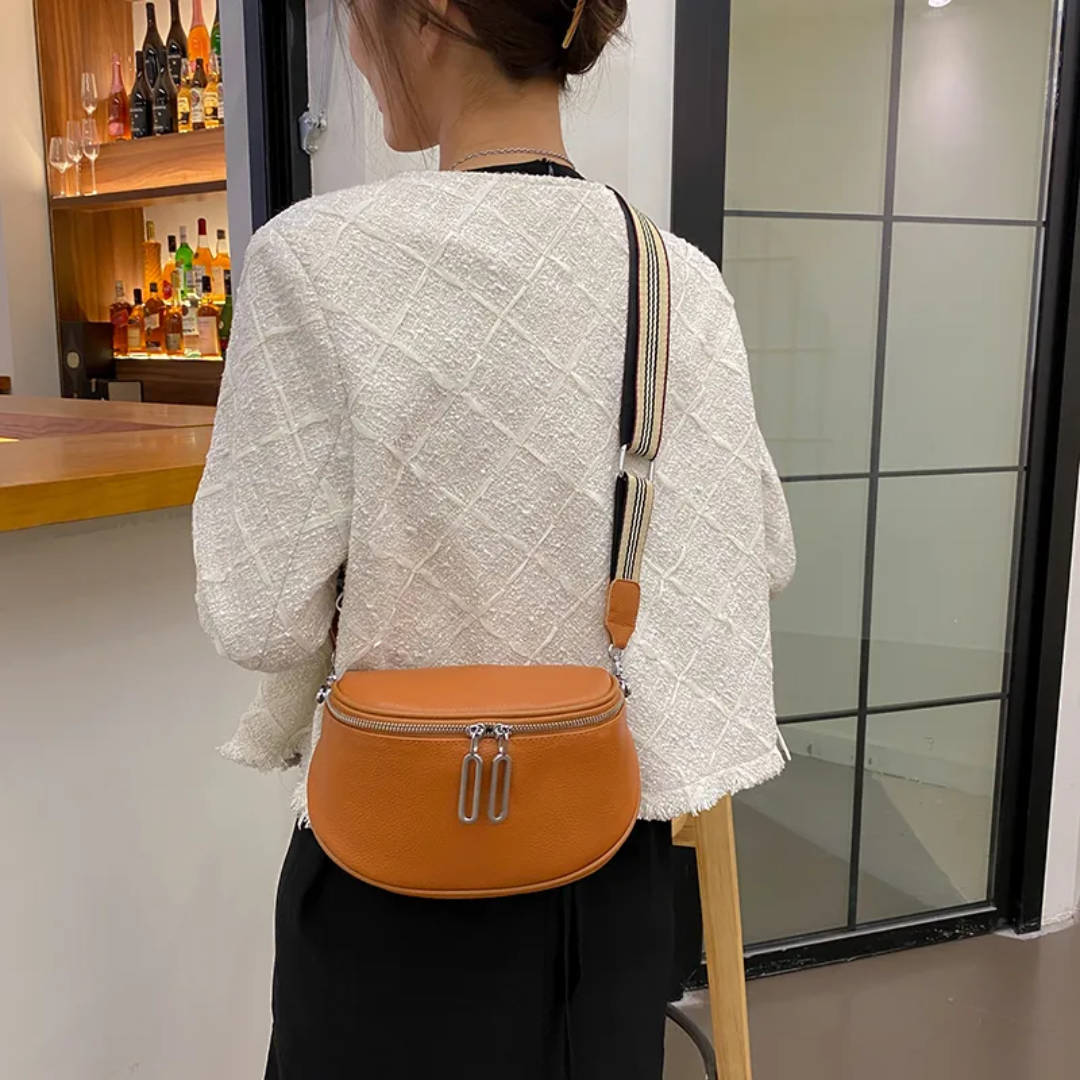 Lucy Leather Saddlebag | Cute and trendy