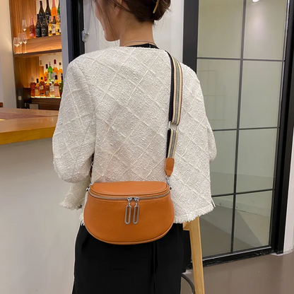 Lucy Leather Saddlebag | Cute and trendy