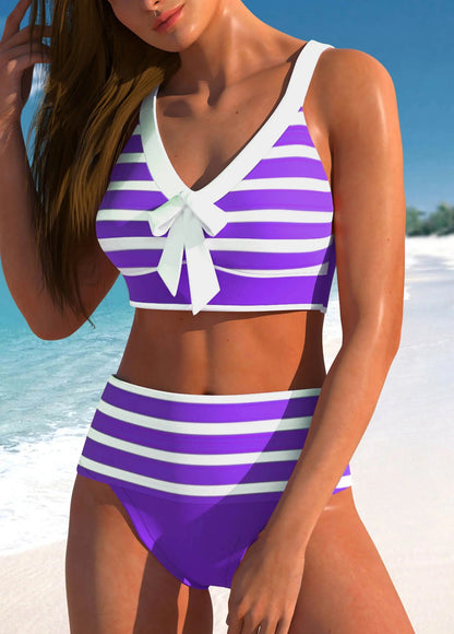 Elegant colorful summer bikini