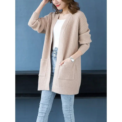 LP | Oversize knit cardigan with front pockets