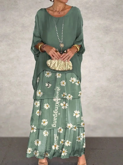 LP | Maxi dress in loose layers