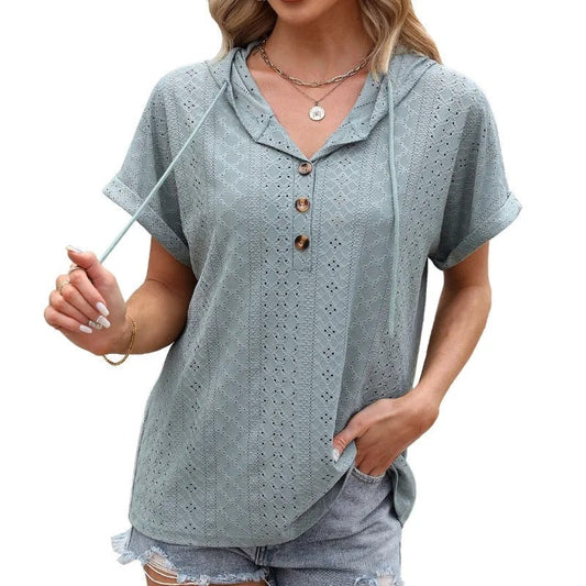 LP | V-neck casual blouse