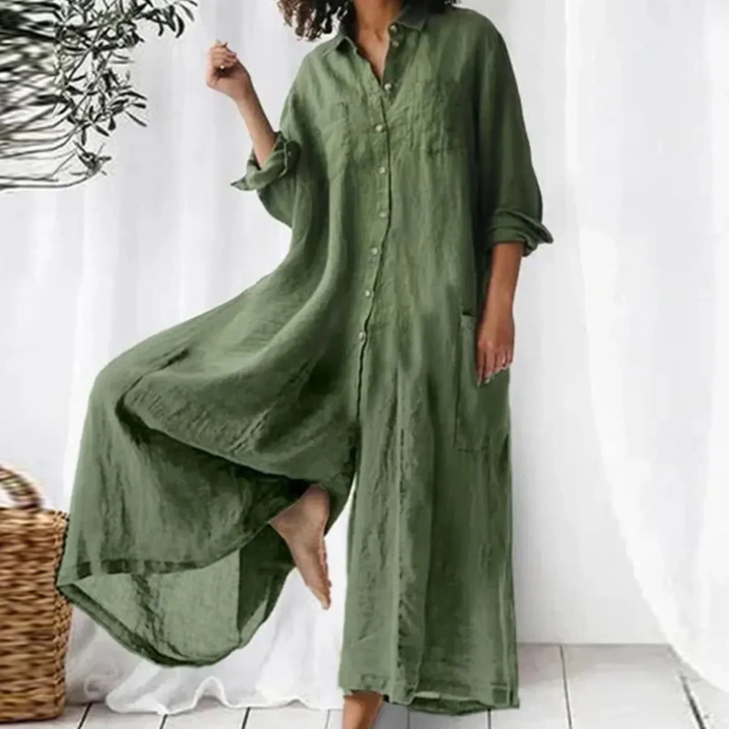 Comfortable loose jumpsuit