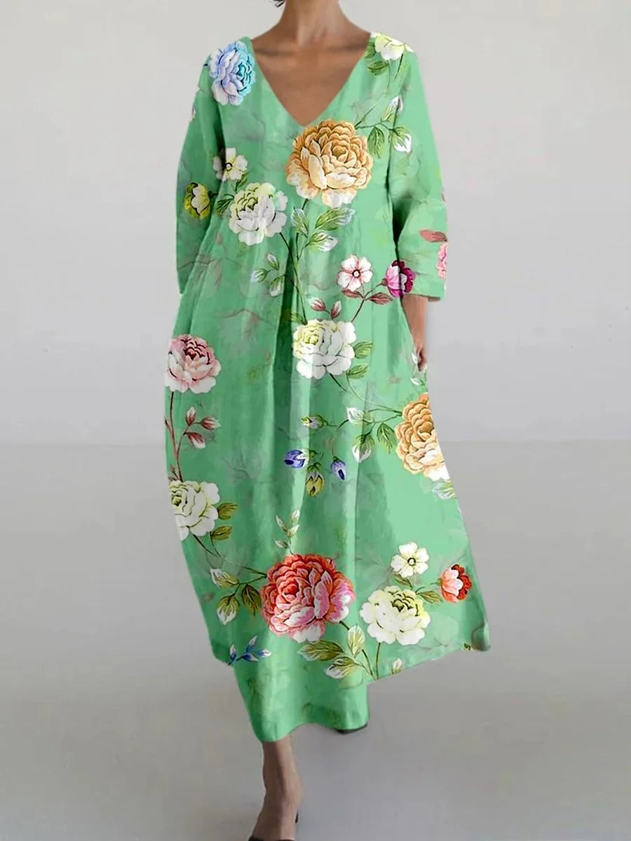 LP | Printed maxi dress