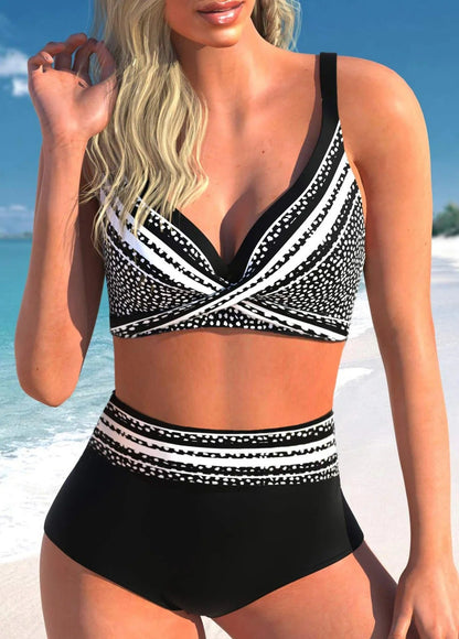 LP | Polka Dot and Striped Bikini