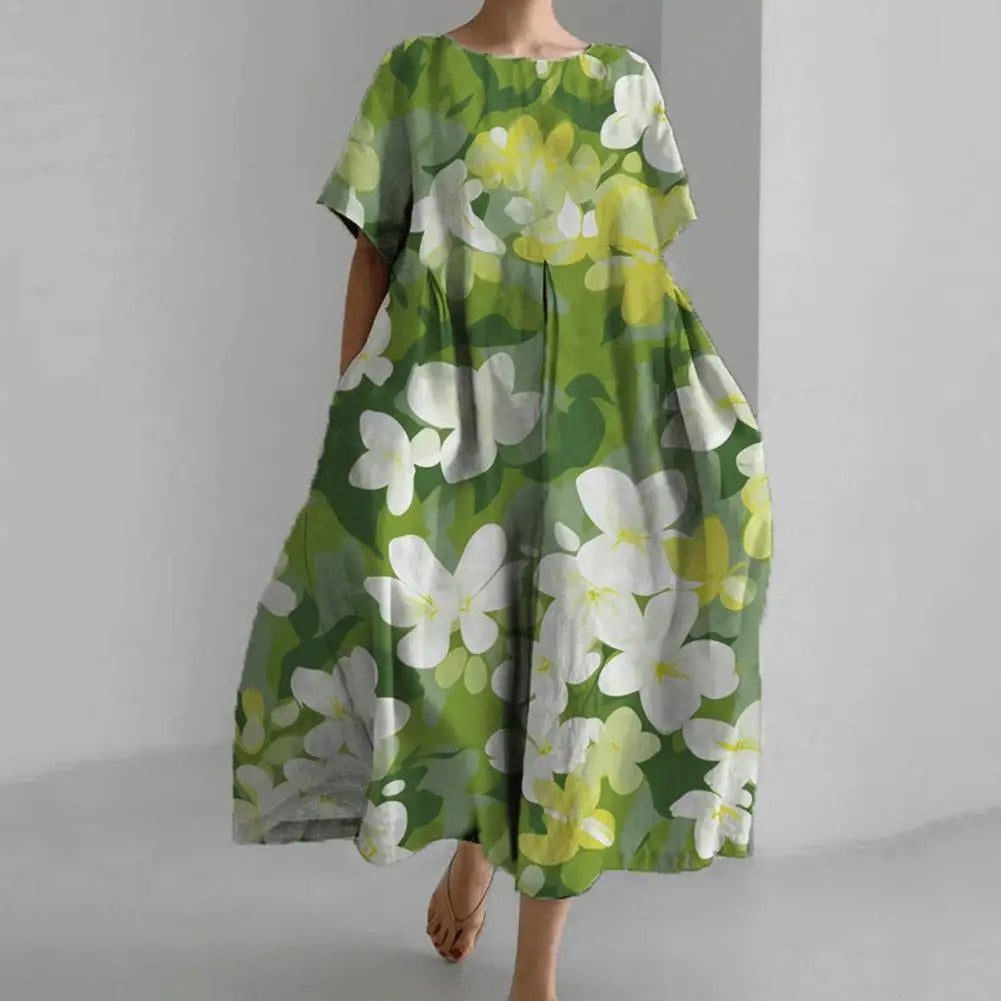 LP | Floral Patterned Midi Dress