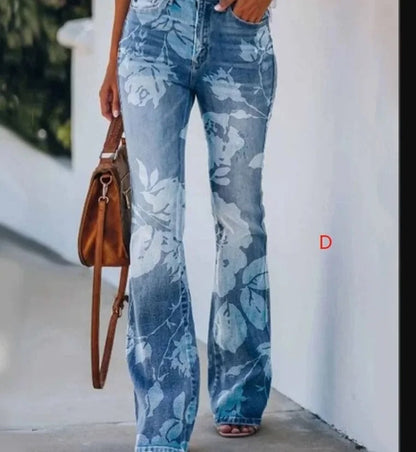 LP | Printed high-waisted pants