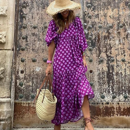 Mc | Geometric Print Dresses