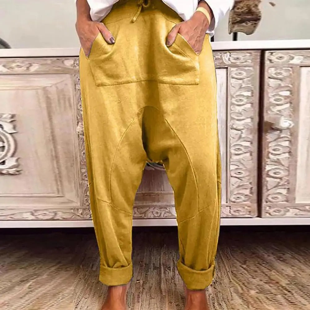 Elizabeth - Baggy Drawstring Pants