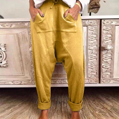 Elizabeth - Baggy Drawstring Pants