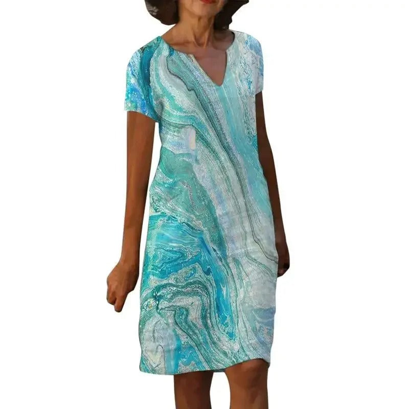 LP | Printed midi dress