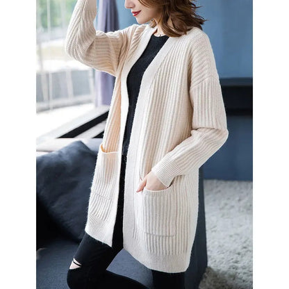 LP | Oversize knit cardigan with front pockets