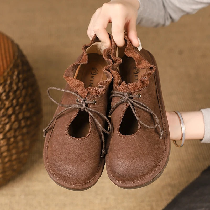 LP | Casual vintage loafers with laces