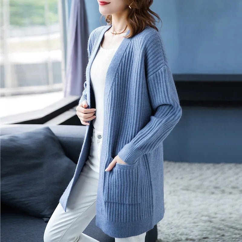 LP | Oversize knit cardigan with front pockets