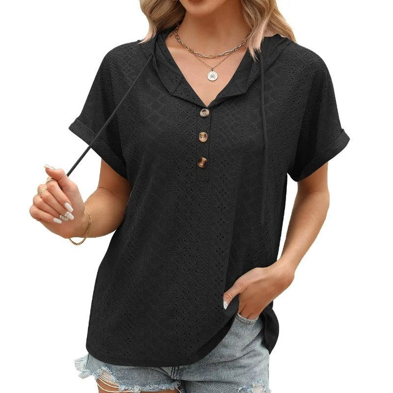LP | V-neck casual blouse
