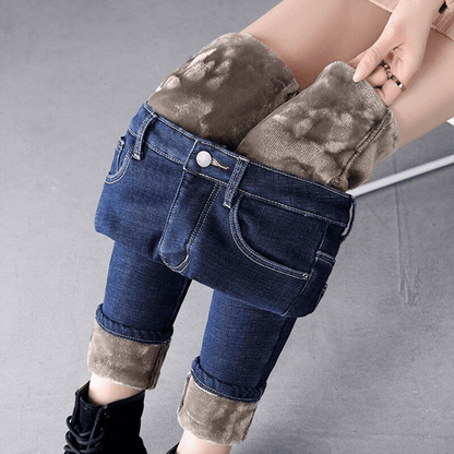 Women's winter jeans