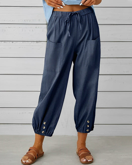 LP | High-waisted wide pants