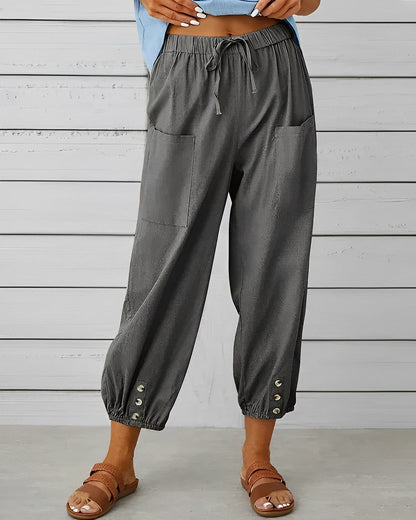 LP | High Waisted Wide Pants