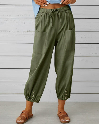 LP | High-waisted wide pants