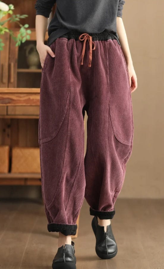LP | Women's fashion corduroy pants