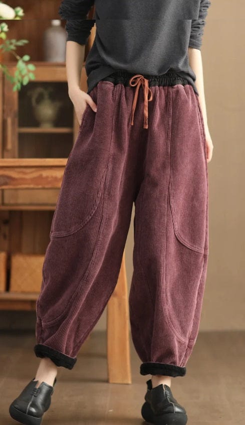 LP | Women's fashion corduroy pants