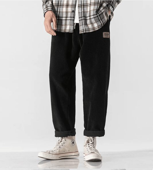 LP | Fashionable corduroy pants for men in vintage style