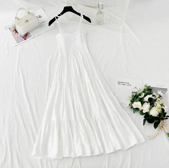 LP | Monochrome ruffle sexy dress