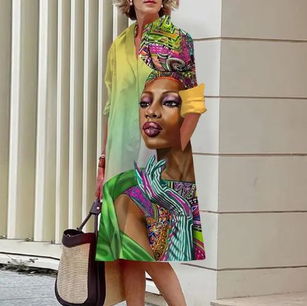 Mc | Printed Shirt Dresses