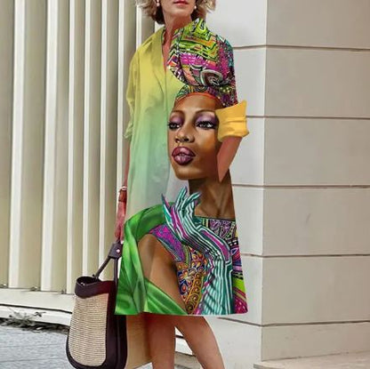 Mc | Printed Shirt Dresses