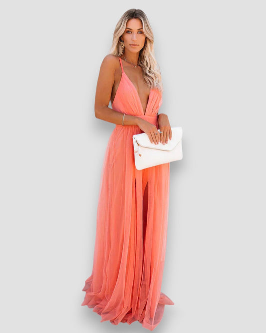 LD | Elegant flowing dress for your favorite occasions