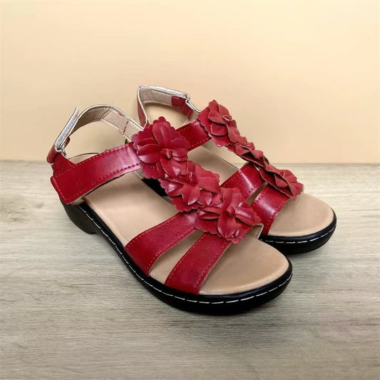 Women's summer sandals | Flowers