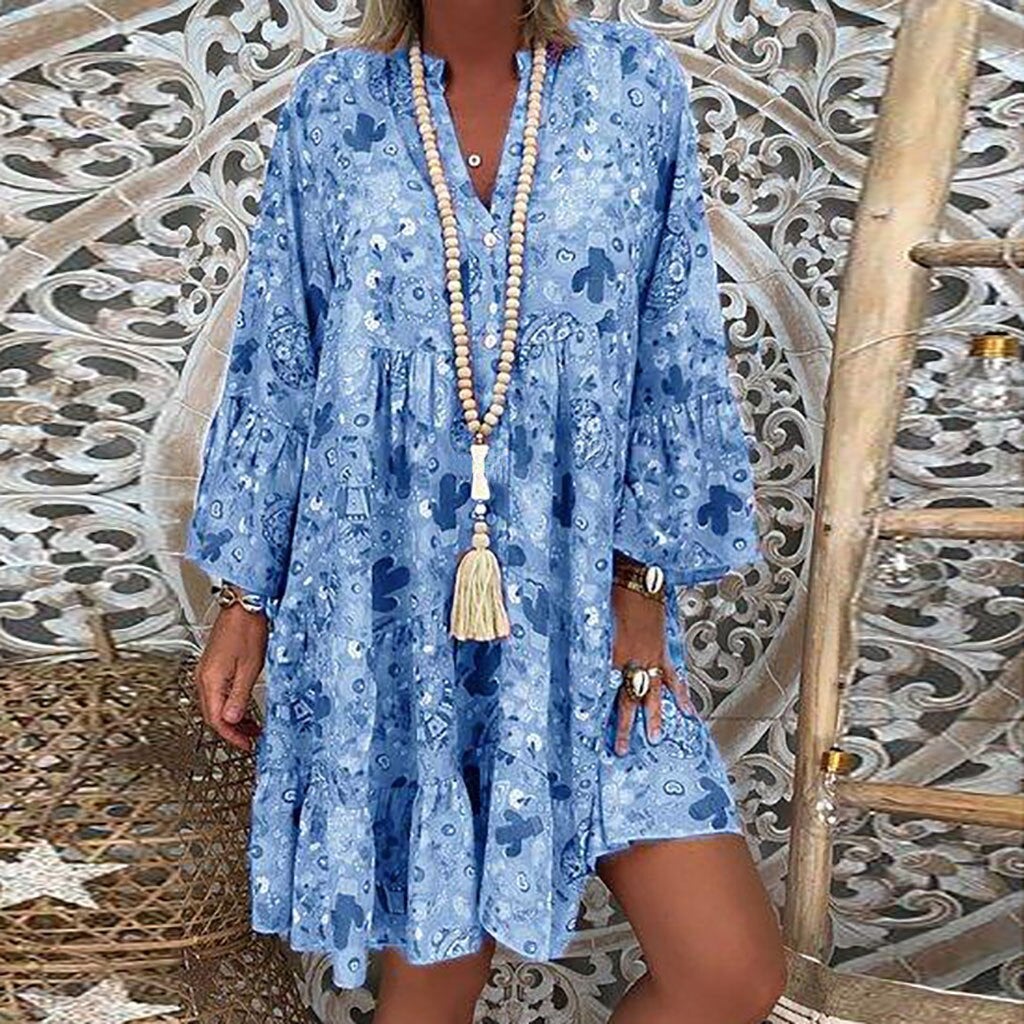 LP | Elegant boho floral dress