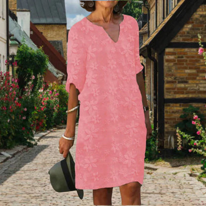 LD | Elegant maxi length summer dress for women