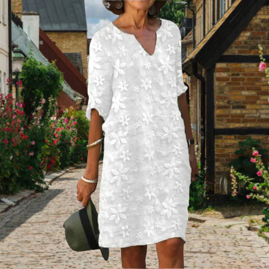 LD | Elegant maxi length summer dress for women
