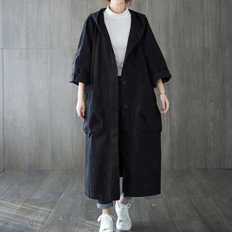 Arnita | Chic and Comfortable Plus Size Women's Trench Coat