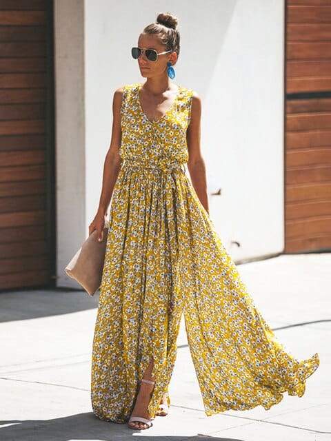 LP | Elegant dress in bohemian style