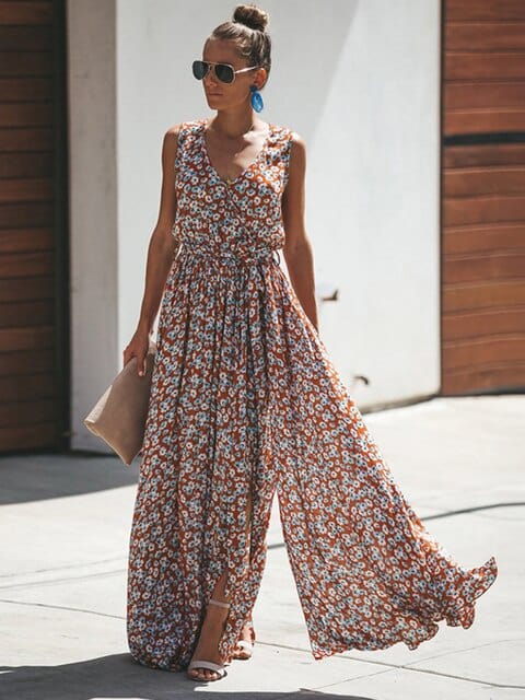 LP | Elegant dress in bohemian style