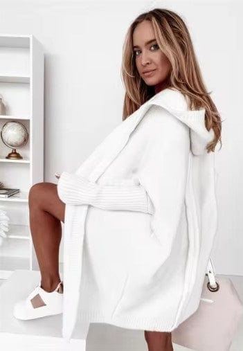 LP | cardigan with hood