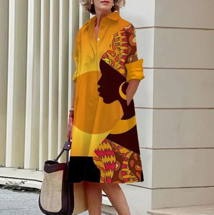 Mc | Printed Shirt Dresses