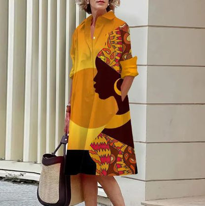 Mc | Printed Shirt Dresses