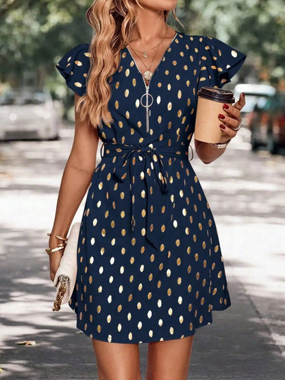 Mc | polka dot dress for woman