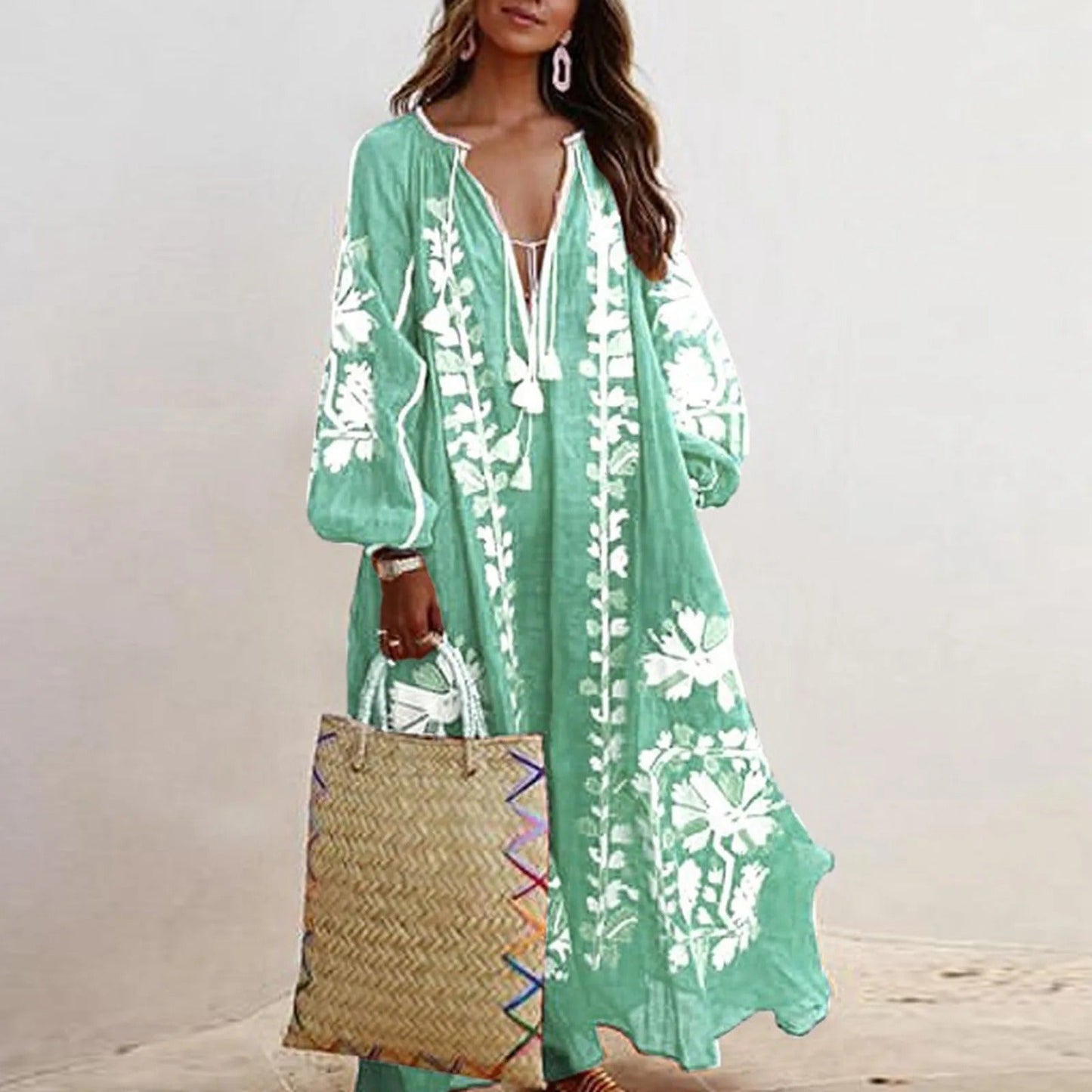 LP | oversize dresses with vintage print