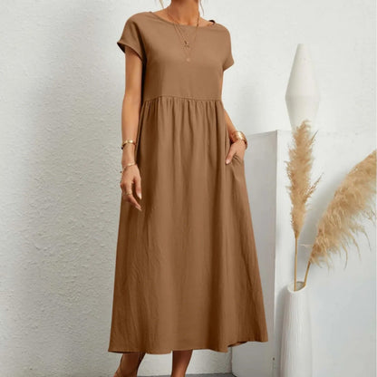 LP | Midi dress with side pocket